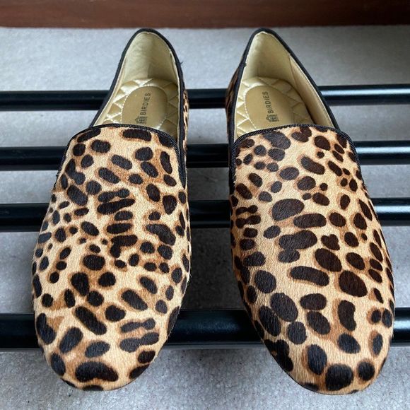 BIRDIES Women The Starling Calf Hair Flats - NEW NWOB - Picture 1 of 8